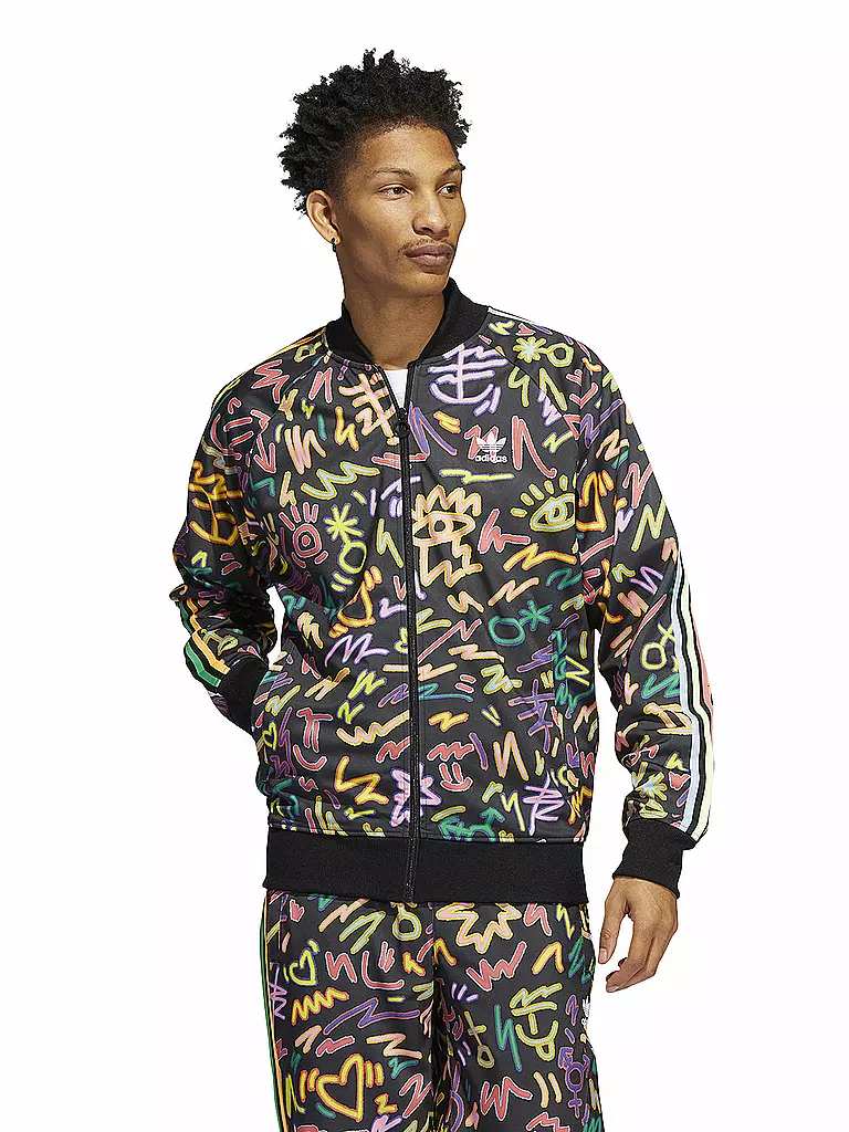 ADIDAS Sweatjacke bunt